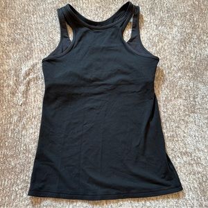 Lululemon Double Strap Layered Built-in Bra Racerback Tank Top